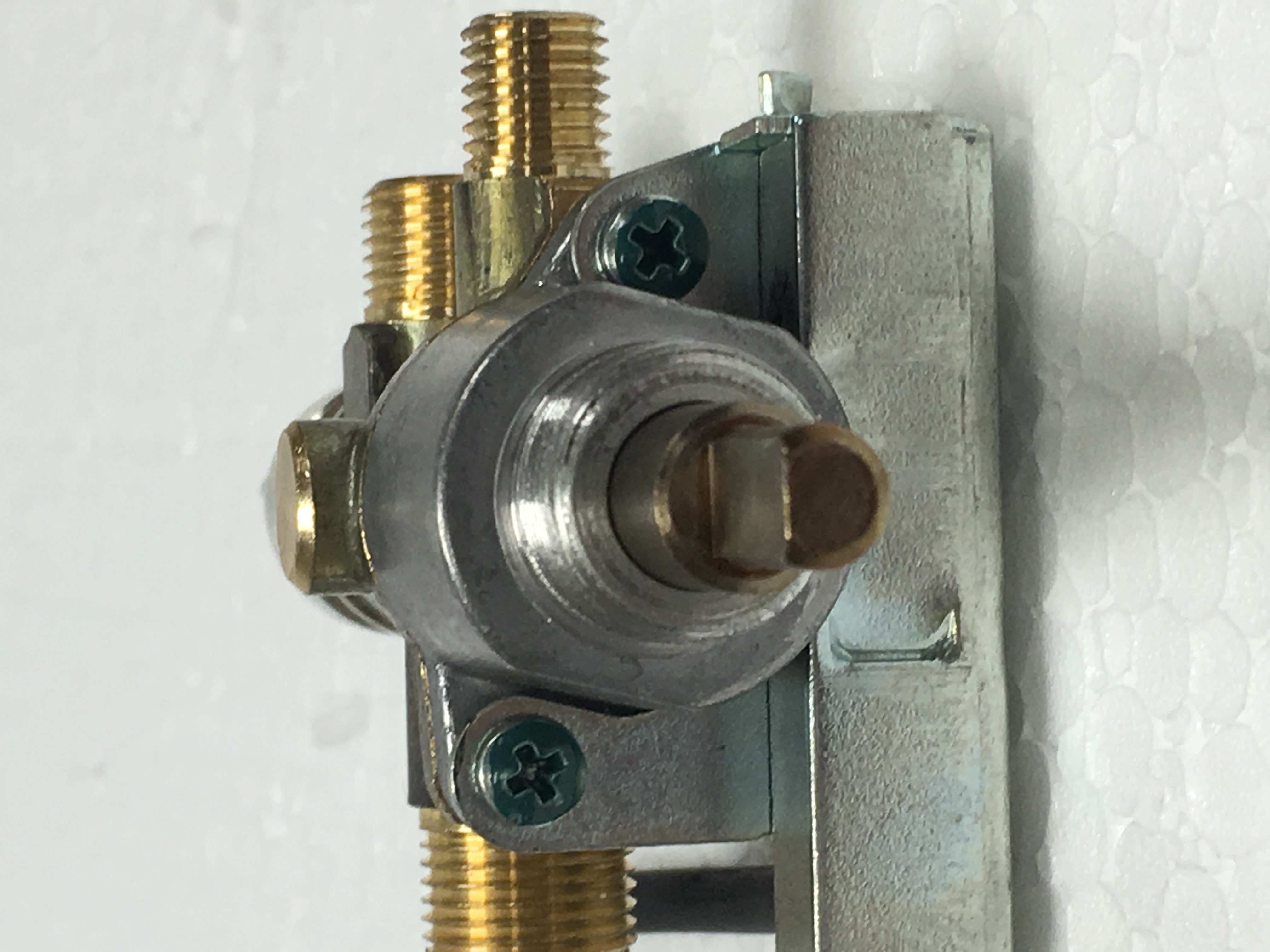 Manual gas tap-Green markings